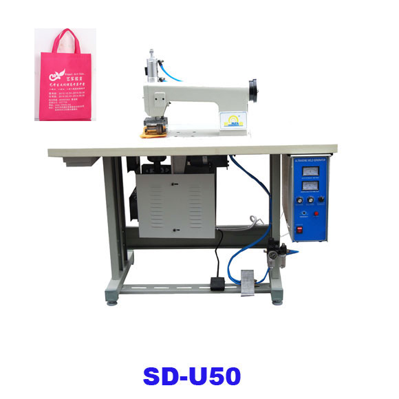 Strap handle type non Woven bag making machine