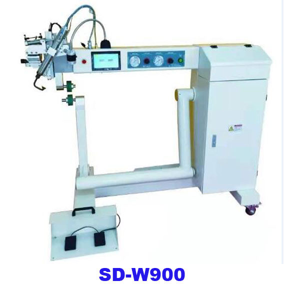 Hot air pvc fabric welding machine