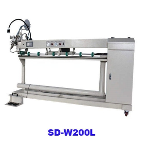 SD-W200L Extended arm hot air & hot wedge welding machine for heavy tarpaulin,tent and awning